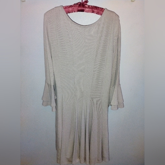 Blowing Rose A-Line Sweater Dress - Picture 2 of 8